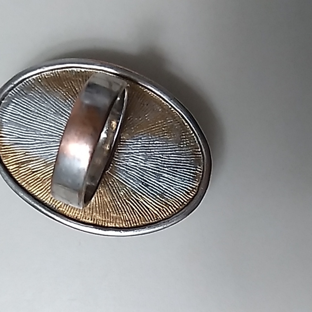 Large Brown Stone Ring - Picture 4 of 5